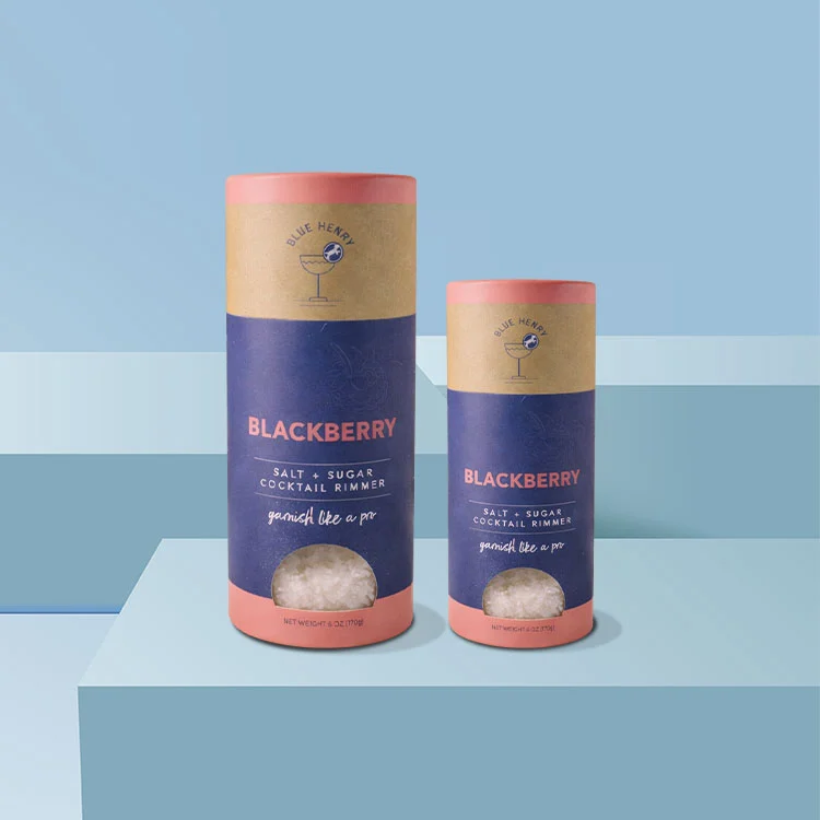 Custom Food Paper Can Packaging Custom Food Paper Can Packaging