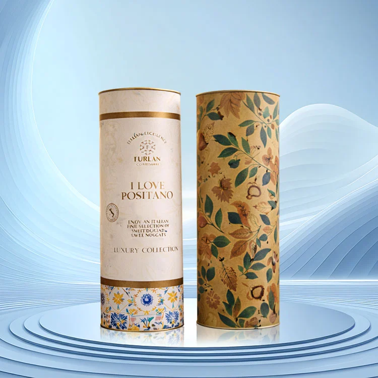 Custom Printed Paper Tube Packaging Custom Printed Paper Tube Packaging