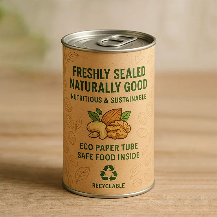 Foil Lined Paper Tube Packaging