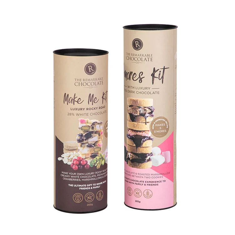 Paper Tube With Lid